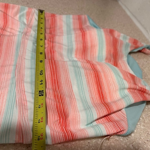 Carve Designs Zuri Dress in Lagos, Striped, Open Back, Built-in Bra, XL, NWT - Picture 14 of 15